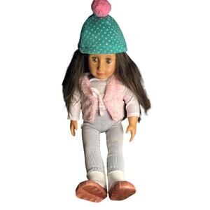 Our generation doll she is ready for the snow
